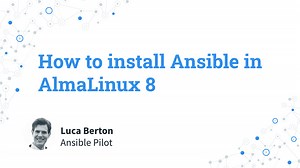 How to install Ansible in AlmaLinux 8