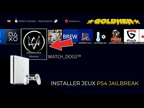 Tutorial (French): How to install games on a jailbroken PS4 in 2026