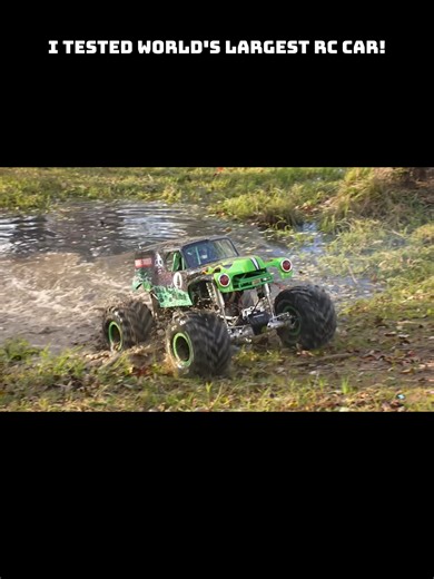 I Tested World's Largest RC Car!
