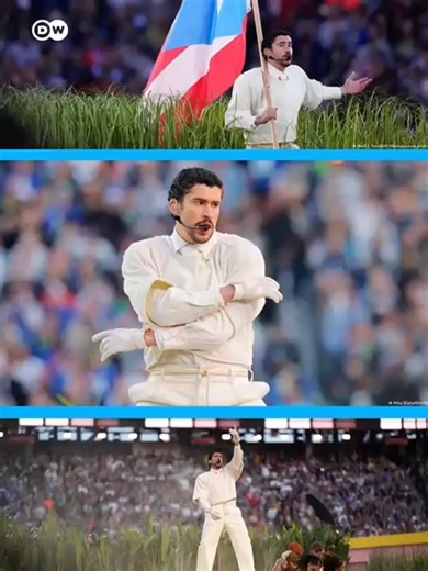 Durante apresentação politizada no Super Bowl, Bad Bunny canta em espanhol, exalta o orgulho latino e diz que a América vai além dos EUA. Trump critica o show, enquanto parte do público elogia a mensagem. 🔗 Para mais notícias e conteúdos, siga @opovoonline nas redes sociais #opovo #badbunny #trump #superbowl #eua