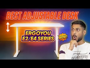The BEST Height Adjustable Table I Found on the Internet | ErgoYou E2 Series Review