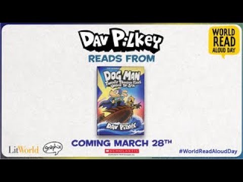 Dav Pilkey Reads from Dog Man: Twenty Thousand Fleas Under the Sea