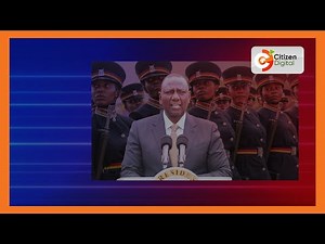 President Ruto officiates GSU recruits passing-out parade