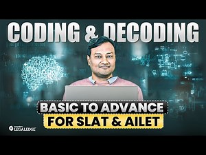 AILET & SLAT 2026 | Master Coding-Decoding in 1 Class | Analytical Reasoning for AILET & SLAT