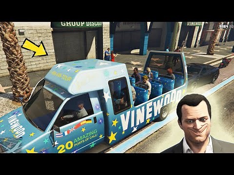 This Vinewood Bus Tour Is HILARIOUS In GTA 5!