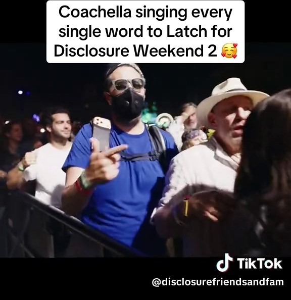 Replying to @Kei Coachella defo for the memo 😌 #disclosure #coachella | coachella