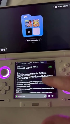 Ayn Thor bottom screen tearing - normal?