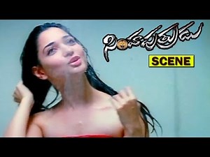 TAMANNA TAKING BATH SCENE | SIMHA PUTRUDU | DHANUSH | TAMANNA | V9 VIDEOS