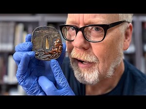 Adam Savage Marvels Over Centuries-Old Samurai Sword Tsuba! (at @metmuseum )