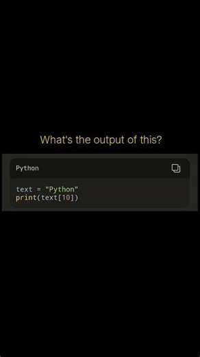 What's the Output of THIS? | Python #coding #python