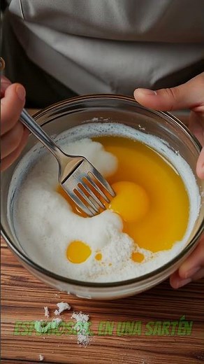 Haz Huevos Revueltos con Jamón en Menos de 10 Minutos. #recetas #recetasfaciles