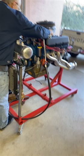 First Start Up of 351 Cleveland Engine on Test Bench