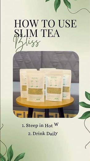 Slim Tea Bliss | Natural Weight Loss Tea for Detox, Energy & Better Health