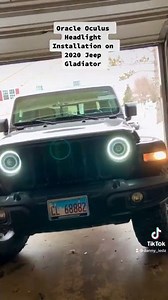 Oracle Oculus Headlight Installation on 2020 Jeep Gladiator ( Danny LEDZ )