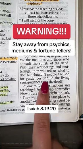 📖 God’s Word Is Our Ultimate Guide (Isaiah 8:19-20)