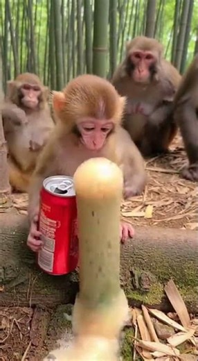 A Baby Monkey Learns About Consequences
