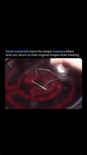 Tech Society on Instagram: "Certain smart materials exhibit what’s known as the shape memory effect. Alloys like Nitinol can be deformed at lower temperatures. When heated, their internal crystal structure shifts back to its original arrangement. This causes the material to “remember” and return to its preset shape. Such materials are widely used in medical devices, aerospace, and robotics. Source: SmartMaterials Review #ShapeMemory #Nitinol #MaterialScience #Innovation #Engineering"