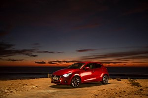 Surfing at night has just been made easier with all-new #Mazda2's LED headlights. Discover more about our hero at: http://po.st/ANM2 | Mazda UK