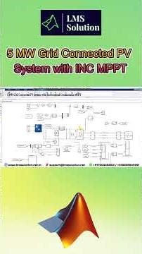 5 MW Grid Connected PV System with Incremental Conductance MPPT
