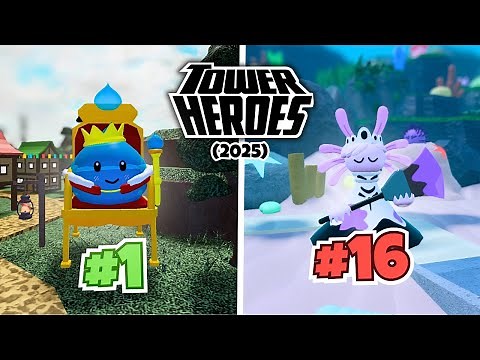 Which Towers You Should Buy FIRST! (2025) Roblox Tower Heroes