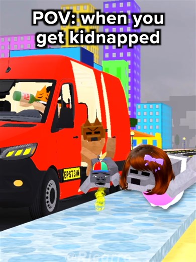 (PART 2) POV when you get kidnapped #roblox #robloxmemes | Roblox