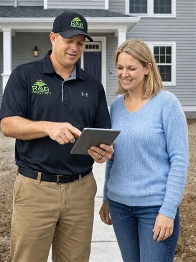 Complete Landscaping R&B Landscaping #R&Blandscaping #snowremovalservices #snowplowing #landscaping