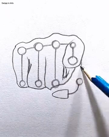 9K views · 33 reactions | Drawing Hand - Step By Step Tutorial #howtodraw #drawingtutorial #asmr #drawing | Sanjay m Arts | Facebook