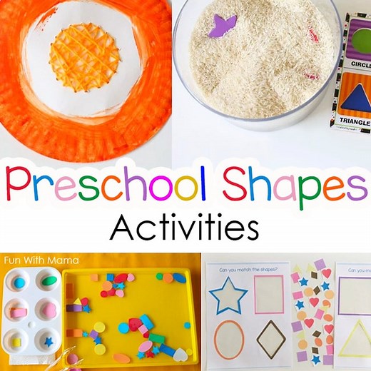 Shapes Activities For Preschoolers