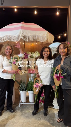 Host a Stunning Bouquet Bar Experience in San Diego