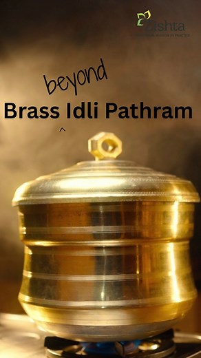 Some cookware needs instructions. This one just needs imagination. One vessel that does it all, the Idli Patram. 📍Visit us at Zishta stores in Chennai, Hyderabad and Bengaluru 🌐Shop now: www.zishta.com #zishta #idlipathram #versatile #steamer #brass #traditionalcookware [Zishta, idli pathram,chutney , traditional cooking, Versatile cookware ] | Zishta