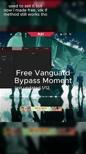 Vanguard Bypass ahhh