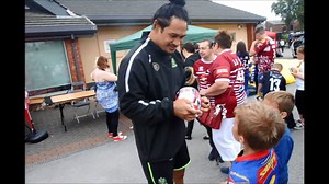 5.7K views · 28 reactions | Action from the recent Wigan Warriors annual fan day, with a rugby tournament, rides, games and meet and greet with the Wigan Warriors players, held at the Warriors training ground, Edge Hall Road, Orrell | Wigan Today | Facebook