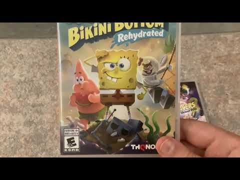 My SpongeBob Nintendo Switch Game Collection