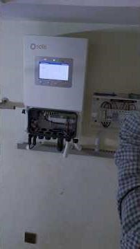 8kW Hybrid Solar Inverter Installation Complete Setup ⚡ Solar System in 60 Seconds #shorts #solis