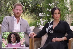 Harry tells Oprah he left UK as he feared Meghan would suffer same fate as Diana