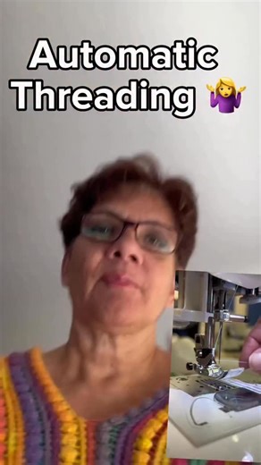 veetanner posted “Watch this if you’re struggling with the automatic needle threader” #sewingteacher #sewingforbeginners #sewingmachine #needlethreader #sewingtipsandtricks #sewingtips | ryliss_sewinganddesignschool