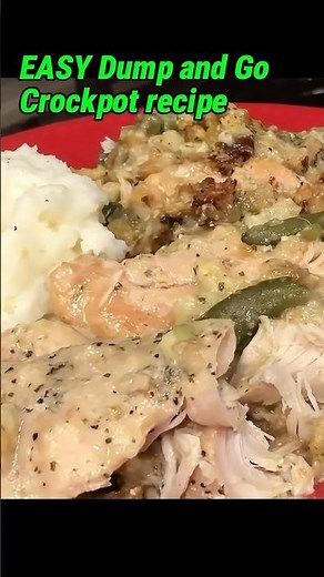 The SECRET to Making CROCKPOT CHICKEN AND STUFFING a Game Changer