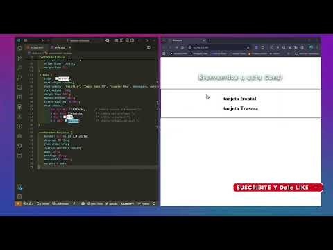 🔴Crea Tarjetas Animadas 3D | Aplicando estilos al div principal🔴| 9 #html #css