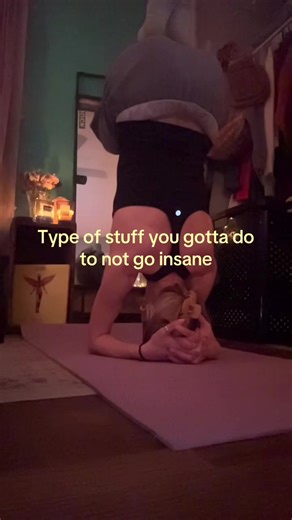 It’s just yoga TikTok also sorry bad form I’m not experienced