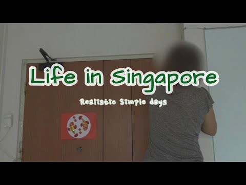 Vlog - Life in Singapore | Realistic days of a ordinary office worker