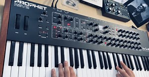 Bach Is Back, On A Sequential Prophet Rev2 Synthesizer