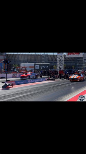 Billy Banaka maintains his number 1 qualifying spot, improving his ET with a 5.716. #NHRA #nhradragracing #NHRApromod #NHRA2025 #promod #dragracing #congruityhr | NHRA Pro Mod