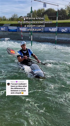 16K views · 171 reactions | 樂 What's the difference between a cane and a kayak? This first one is easy to spot! Then it’s all about position  #ICFslalom #canoeslalom #canoe #kayak #paddle #education #canoevskayak | Planet Canoe | Facebook