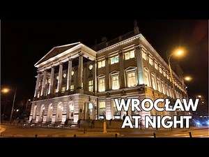 Friday Night Walk in Wrocław, Poland - Christmas Market Preparations - Walking Tour