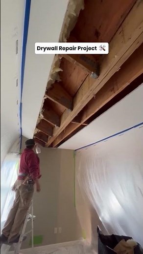 Drywall Repair Project | From Damaged to Flawless Walls.