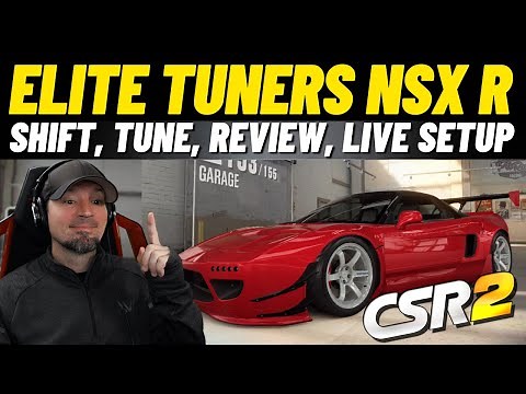 CSR2 1992 NSX Type R | Elite Tuners NSX | Shift, Tune, Review.