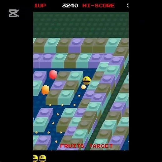 Pac Mania fast gameplay walkthrough