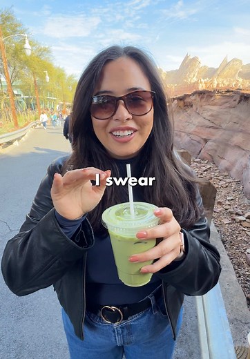 Green Tea Horchata with Matcha Review at Disneyland