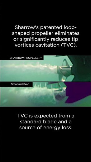 SHARROW PROPELLER | Cavitation Comparison vs. Standard Prop #boating #performance #marinetechnology