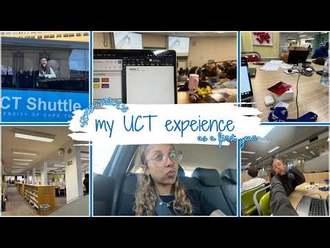 My UCT experience as a first year🫣